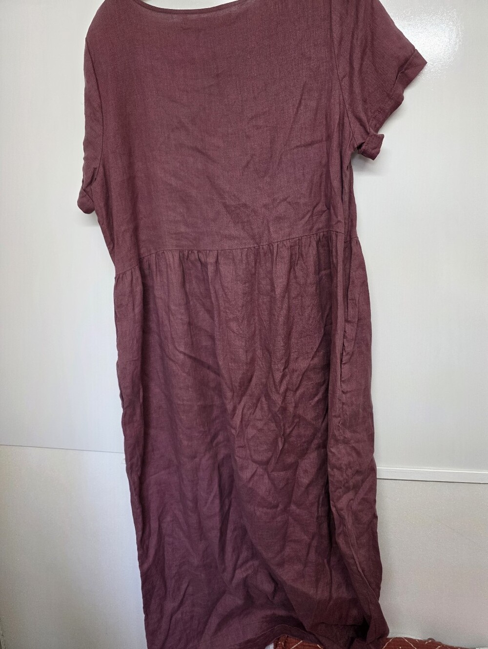 Relaxed Maxi Dress in Dusty Mauve